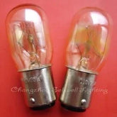 10pcs miniature lamp 110V 25W BA15D T20X49 with clear glass and metal base bulbs